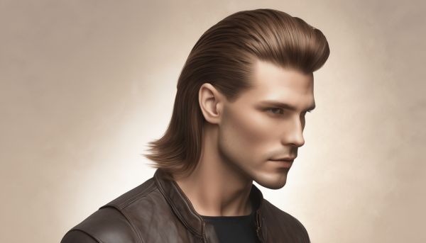Apportez du style à vos cheveux longs avec la coupe dégradée homme