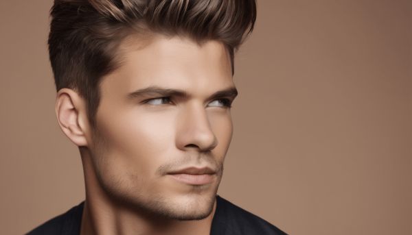 Styliser vos cheveux mi-longs avec un dégradé homme